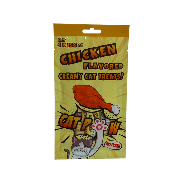 Chicken Flavored Creamy Cat Treats