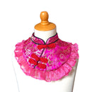 CNY Pink Tutu Organza Shirt Bib for Pets
