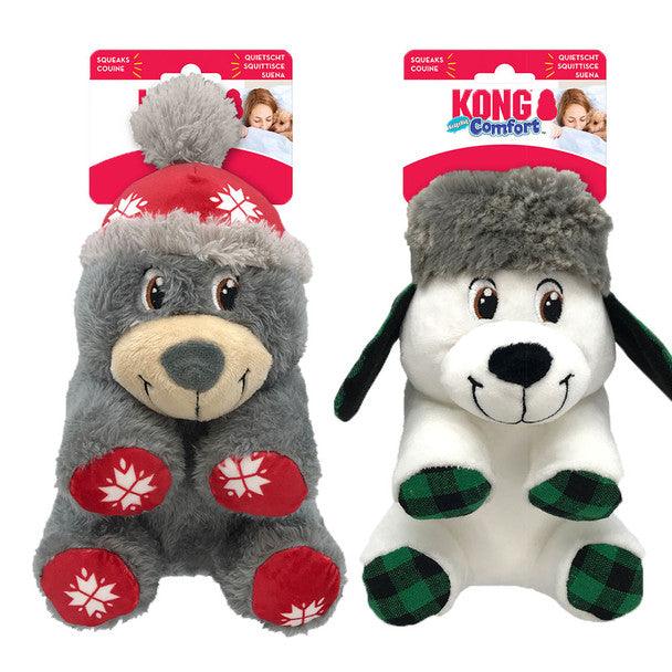 Holiday Comfort Polar Bear Assorted Dog Toy