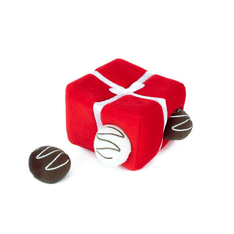 ZippyPaws Zippy Burrow - Box Of Chocolate Interactive Puzzle Dog Toy