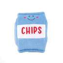 ZippyPaws NomNomz - Chips Squeaky Plush Dog Toy