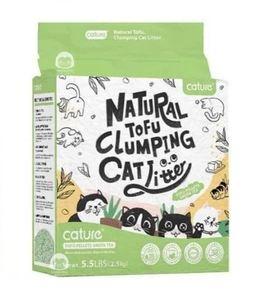 CATURE Natural Tofu Clumping Cat Litter - Green Tea