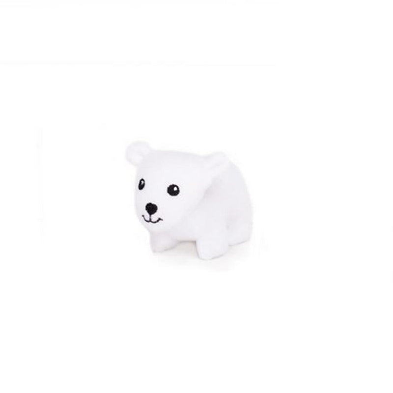 Zippy Burrow - Polar Bear Igloo Interactive Puzzle Dog Toy