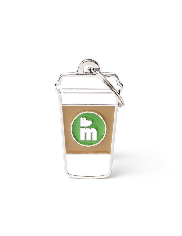 ID Tag - Food Coffee ID Tag | Personalized Cat Dog Tag