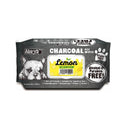 Charcoal  Pet Wipes Lemon Scented 80 sheets