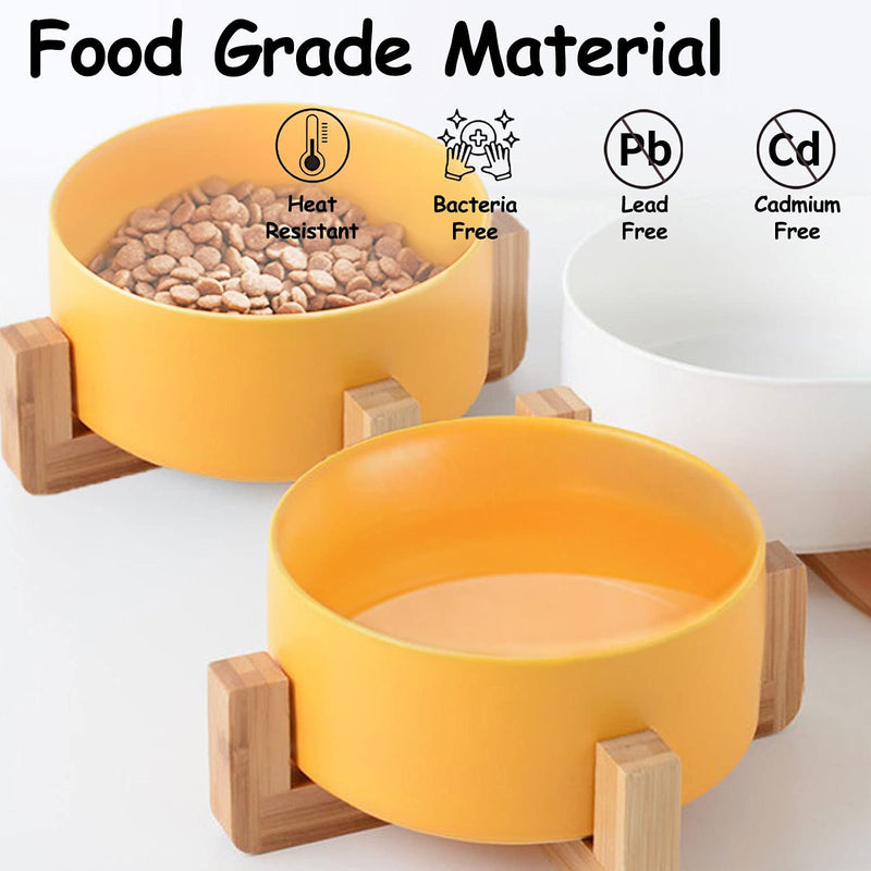 Ceramic Durable Non-Slip Pet Bowl 850ml