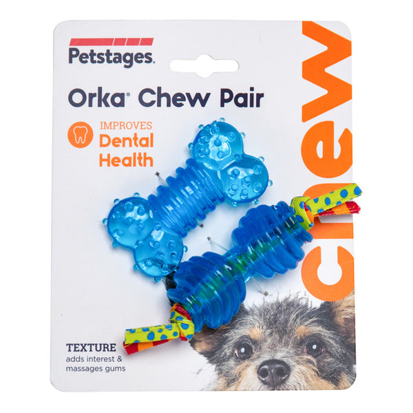 Mini Orka Chew Pair Dog Toys