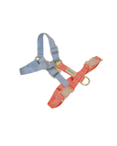 Fourrure Blue Orange Harness For Pets