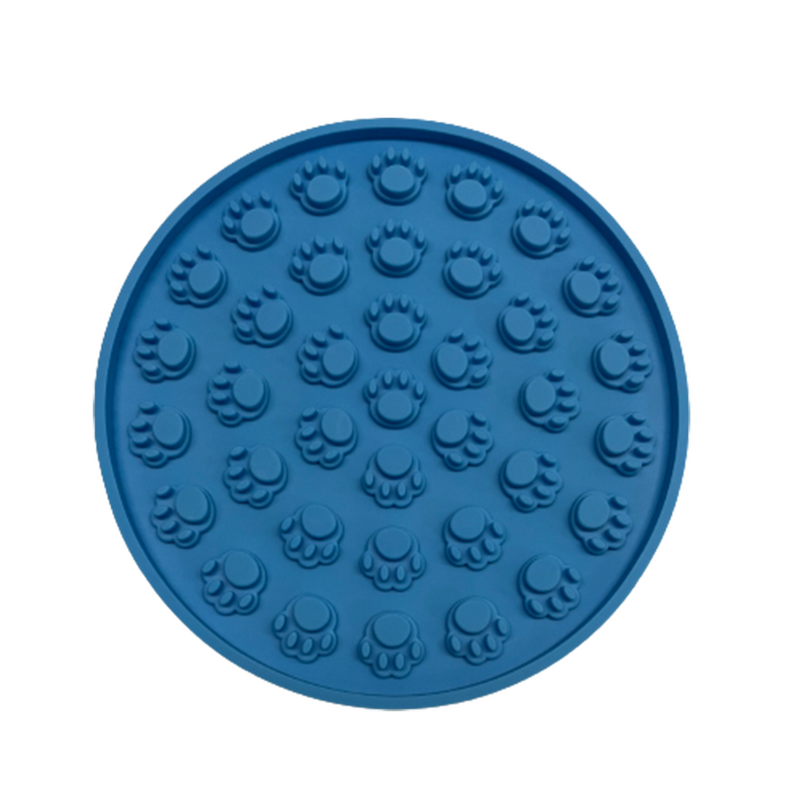 Round Shape Licking Mat Slow Feeder for Pets