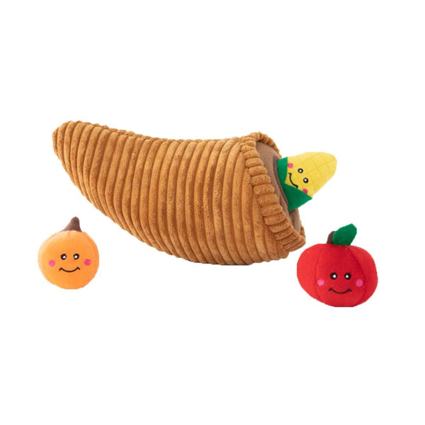 ZippyPaws Zippy Burrow - Cornucopia Interactive Puzzle Dog Toy