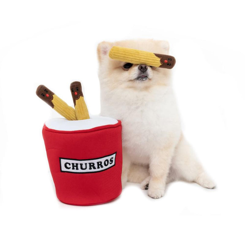 Hide N Seek - Churros Bucket Dog Toy