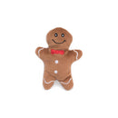 ZippyPaws Holiday Zippy Burrow - Gingerbread House Interactive Dog Toy