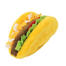 ZippyPaws NomNomz - Taco Squeaky Plush Dog Toy