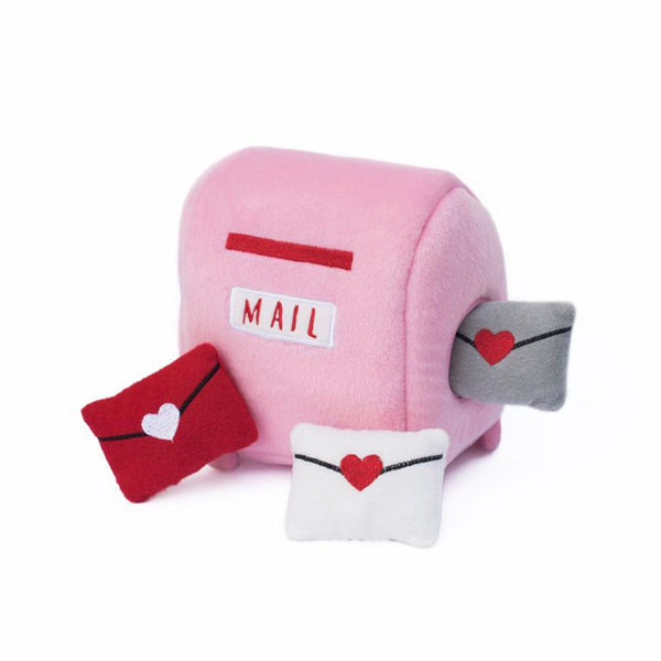 Zippy Burrow - Mailbox And Love Letters Interactive Puzzle Dog Toy