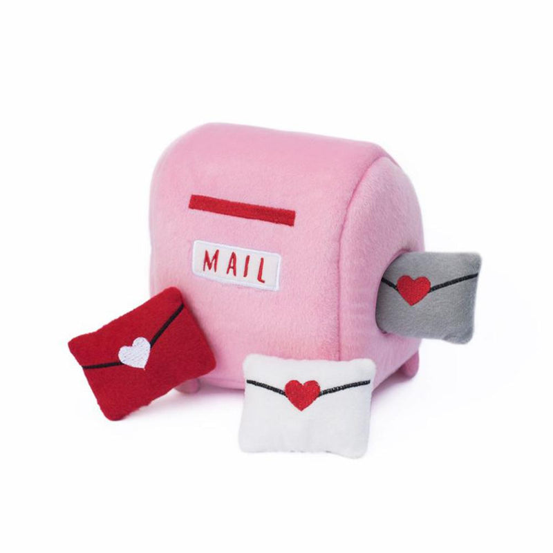 Zippy Burrow - Mailbox And Love Letters Interactive Puzzle Dog Toy