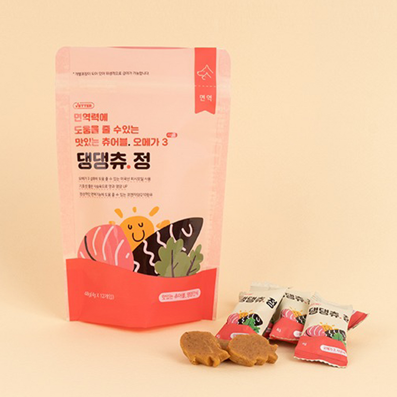 Daengdaeng Chew Tablet Omega-3 Dog Treats