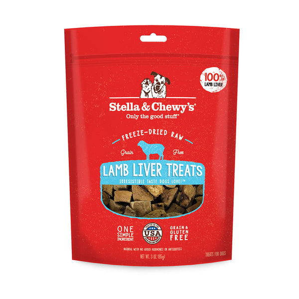 Single Ingredient Lamb Liver Freeze Dried Cat Dog Treats