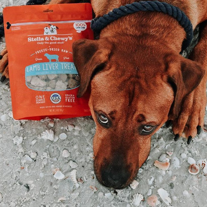 Single Ingredient Lamb Liver Freeze Dried Cat Dog Treats
