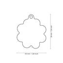 ID Tag - Daisy ID Tag | Personalized Cat Dog Tag | Personalized Cat Dog Tag