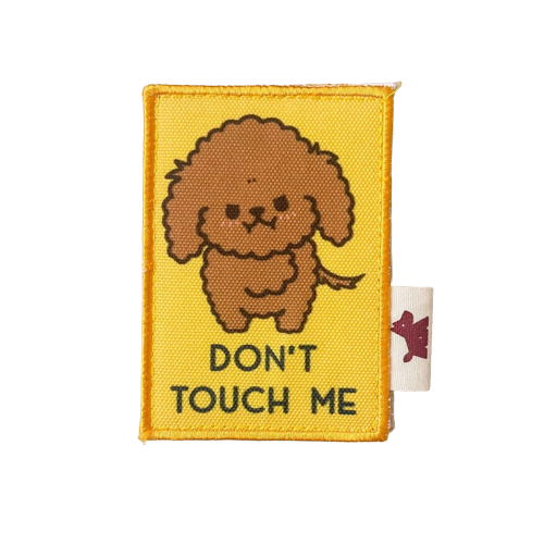 Warning Patch Dog Leash Sticker