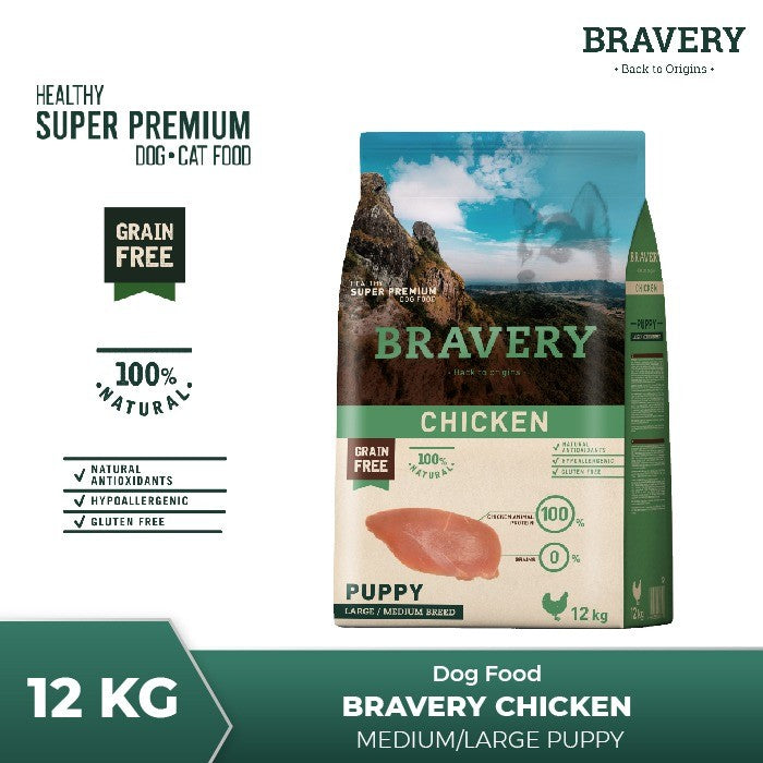 Grain-Free Chicken Large/Medium Breed Puppy Dry Dog Food