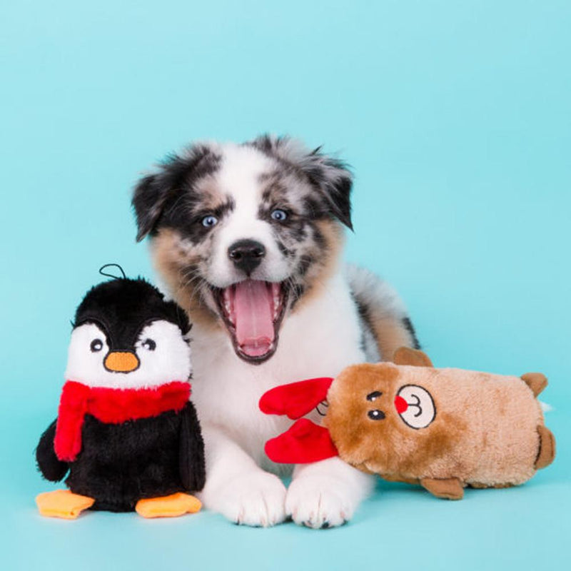 Holiday Colossal Buddie - Penguin Dog Toy