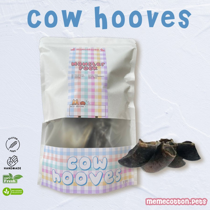 Monster Pack Cow Hooves Dog Treats