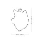 ID Tag - Friends Collection - Shiba Inu Dog Tag | Personalized Cat Dog Tag