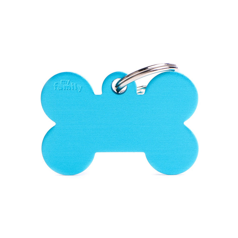 ID Tag - ID Tag Basic Collection Big Bone in Aluminum | Personalized Cat Dog Tag