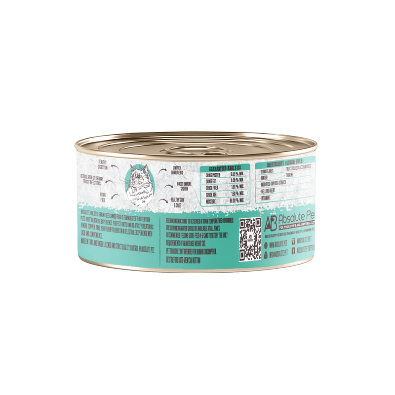Grain Free White Meat Tuna Classic In Gravy Canned Cat Food
