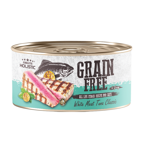 Grain Free White Meat Tuna Classic In Gravy Canned Cat Food