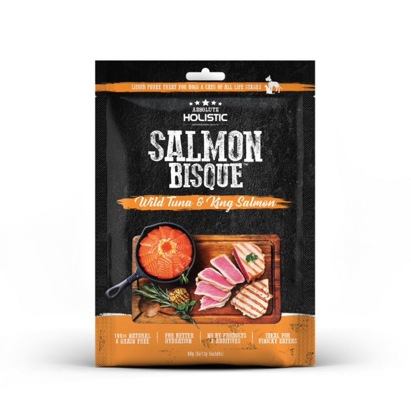 SALMON BISQUE Wild Tuna and King Salmon Dog and Cat Treats