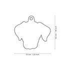 ID Tag - Friends Collection - Black Labrador ID Dog Tag | Personalized Cat Dog Tag