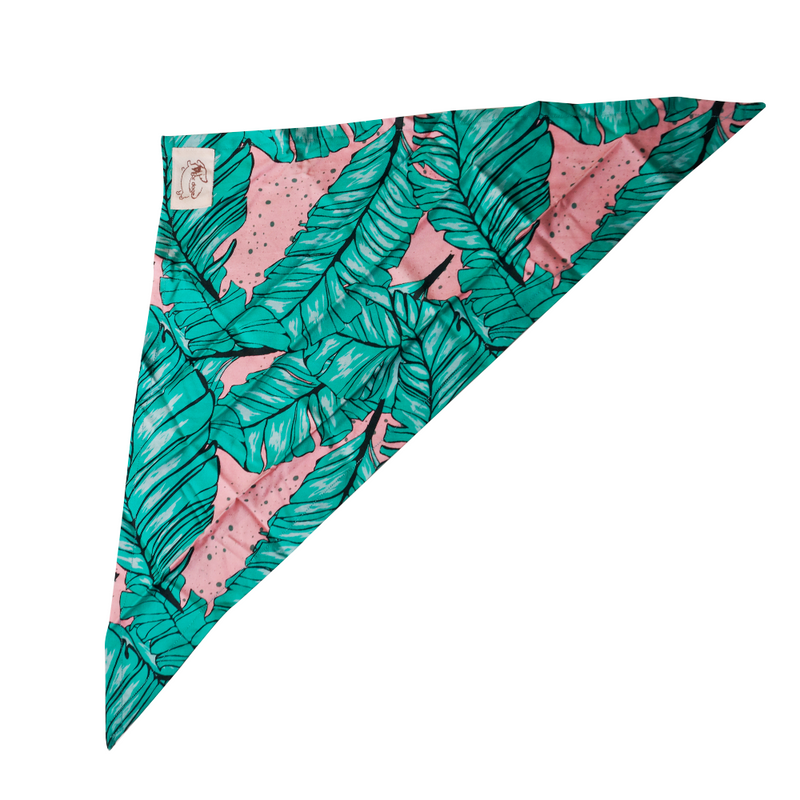 Bali Palm Bandana For Pets