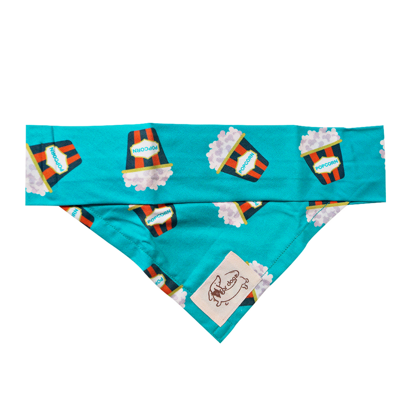 Blue Popcorn Bandana For Pets