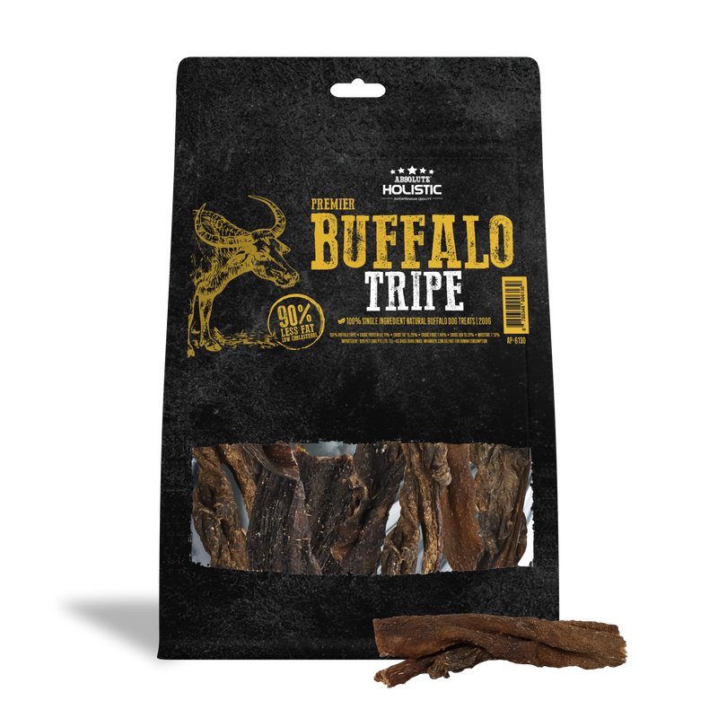 Air Dried Premier Buffalo Tripe Dog Treats