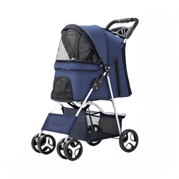 Four Wheels Pet Stroller - BO-28