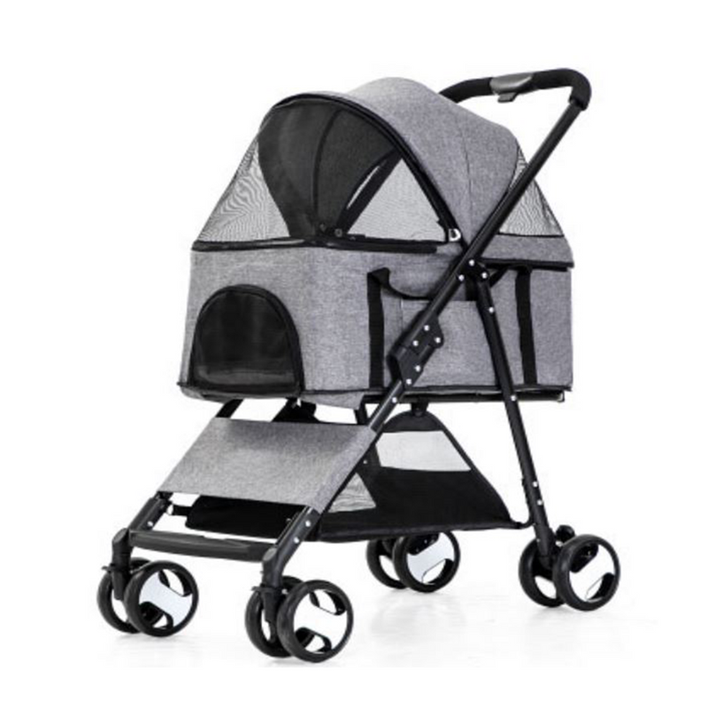 Four Wheels Pet Stroller - BO-30