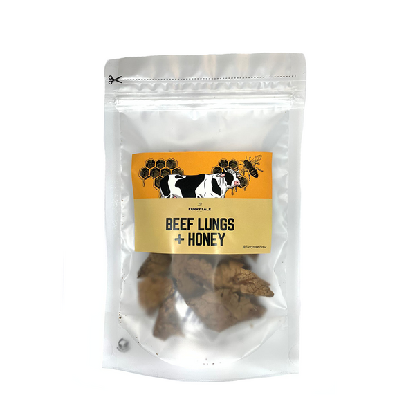 Beef Lung and Honey Dog Treats