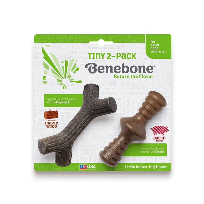 Tiny 2-Pack Bacon Flavour Dog Chew