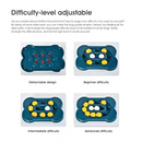 Bone Shape Puzzle Training Feeder Interactive Toys for Dogs