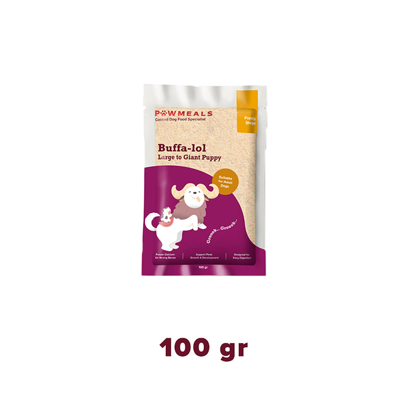 Buffa-lol  Cooked Dog Food - Large To Giant Puppy
