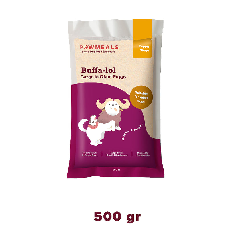 Buffa-lol  Cooked Dog Food - Large To Giant Puppy