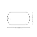 ID Tag - ID Tag Basic Collection Military | Personalized Cat Dog Tag