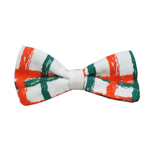 Candy Cane Bowtie For Pets