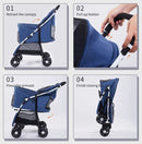 Four Wheels Pet Stroller PC 103