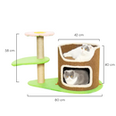 Cat Tree Wood Tower