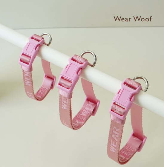 Wear Woof Pink Collar