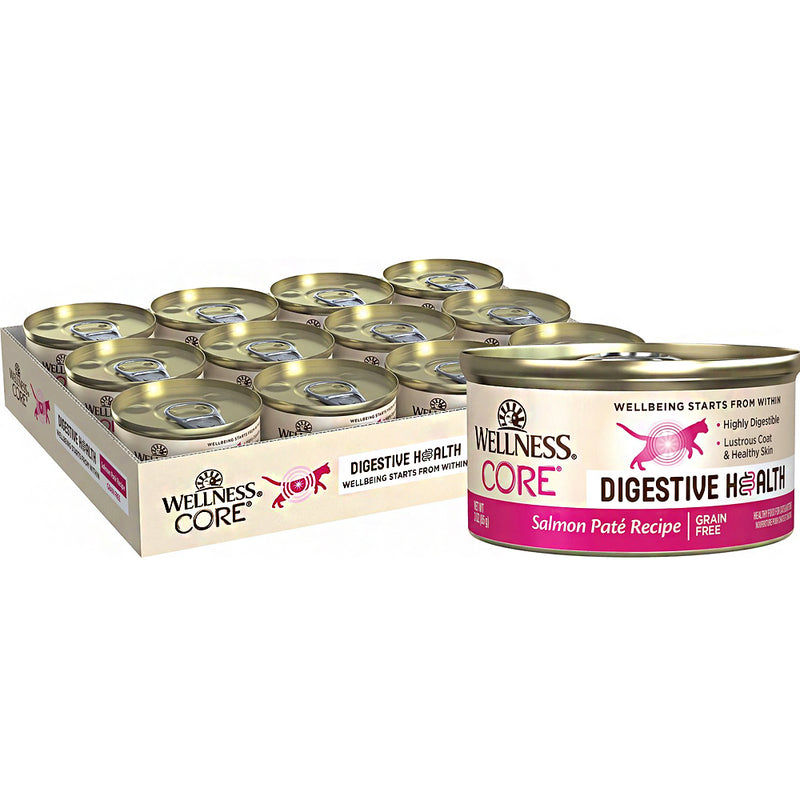 Core Digestive Health Salmon Pate Recipe Grain-Free Canned Cat Food