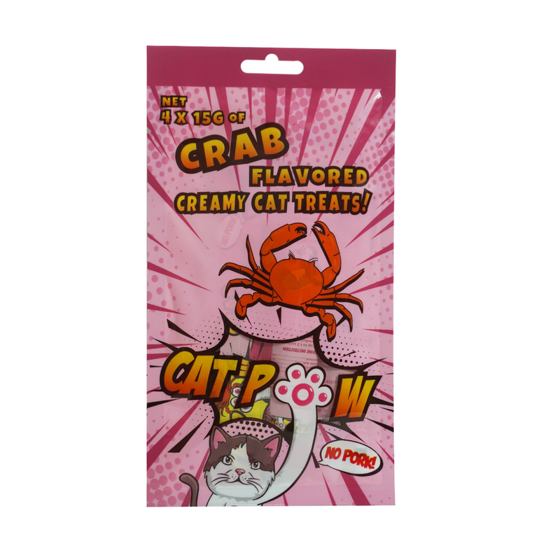 Crab Flavored Creamy Cat Treats